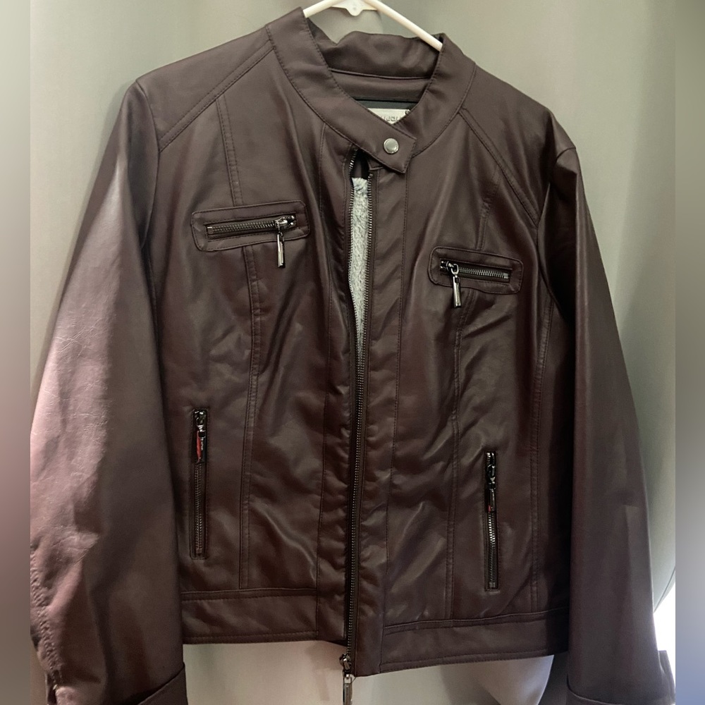 Leather jacket
